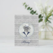 愛素晴らし愛さおもしろいれるセーラーアホイのボクサー ポストカード (スタンド正面)