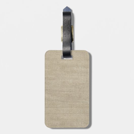 愛素晴らし愛のおもしろいトレンディーボクサー ラゲッジタグ (裏面縦)