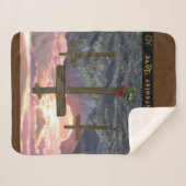 愛素晴らし無 シェルパブランケット (正面(横))