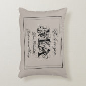 「愛素朴してるマ」のカスタム家族 アクセントクッション (正面(垂直))