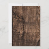 愛素朴のファンシー招待なし 招待状 (裏面)