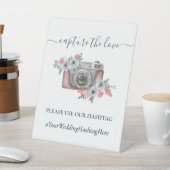 愛素朴のInstagramのハッシュタグ結婚をキャプチャ 台座サイン (インサイチュ)