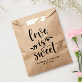 愛素朴は甘いブライダルシャワー | 結婚s フェイバーバッグ (封をした状態)