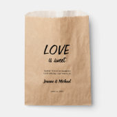 愛素朴はSweet script's 結婚 Thank you フェイバーバッグ (正面)