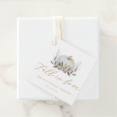 愛素朴エレガントのブライダルシャワーの結婚秋 フェイバータグ (インサイチュ)