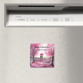 愛素朴対結婚さくらんぼが咲く マグネット (インサイチュ (食洗機))