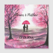 愛素朴対結婚さくらんぼ咲き木の間 (正面)