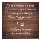 愛素朴心の記憶ペットロスPetメモリアル4写真 フォトキューブ (右)