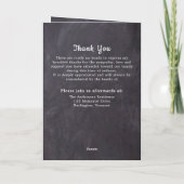 愛素朴者の思い出5写真追悼式 プログラム (裏面)