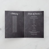 愛素朴者の思い出5写真追悼式 プログラム (内部)