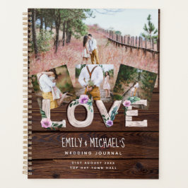 愛素朴薄紫結婚のブライダルシャワー写真 プランナー手帳