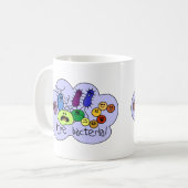 愛細菌 コーヒーマグカップ (正面左)