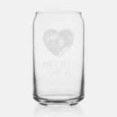 愛結婚する応援ハート写真 ガラス缶 (裏面)