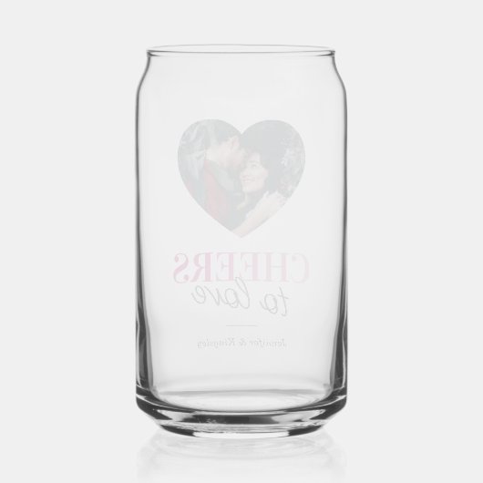 愛結婚する応援ハート写真 ガラス缶 (裏面)