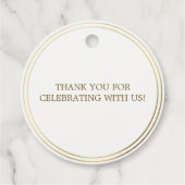 愛結婚する金ゴールド応援 フェイバータグ (裏面)