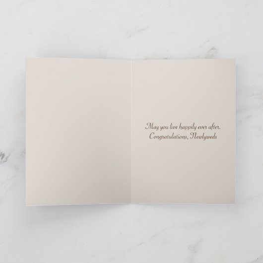 愛結婚の約束 カード (内部)