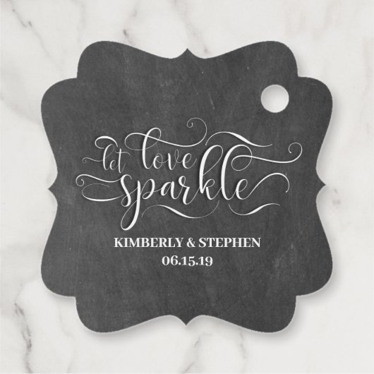 愛結婚の輝きを放つ フェイバータグ (裏面)