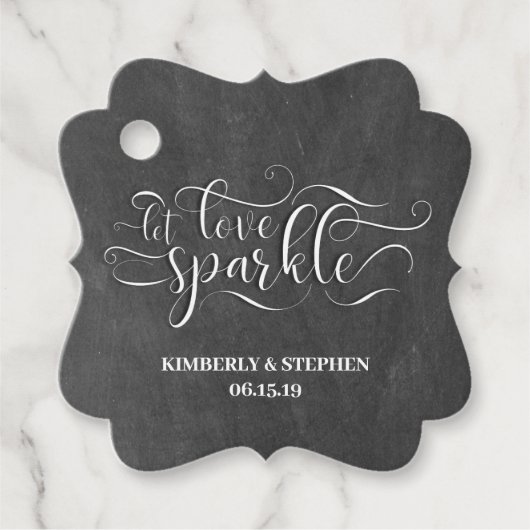 愛結婚の輝きを放つ フェイバータグ (正面)