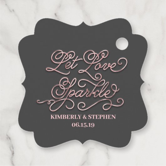 愛結婚の輝きを放つ フェイバータグ (裏面)