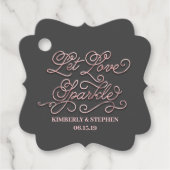 愛結婚の輝きを放つ フェイバータグ (正面)