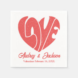 愛結婚の スタンダードカクテルナプキン