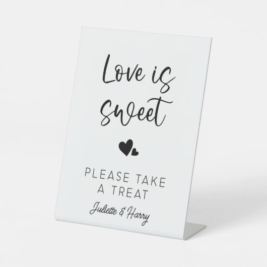 愛結婚は甘い、ごちそうを召し上がれ 台座サイン (正面)