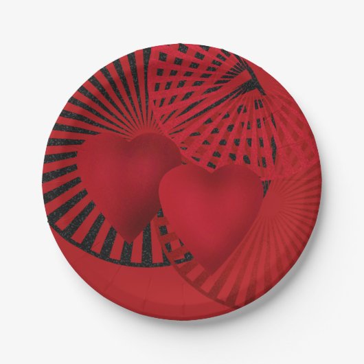 愛結婚よ ペーパープレート (正面)