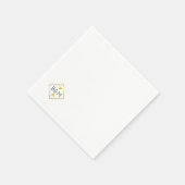 愛結婚対モノグ結婚したラム スタンダードカクテルナプキン (角)