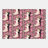 愛結婚愛の夫婦 ラッピングペーパーシート (正面3)