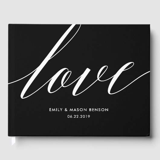 愛結婚書付きゲストブック ゲストブック (正面)