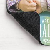 愛絵を描最高のパパEver Photo Mouse pad マウスパッド (コーナー)