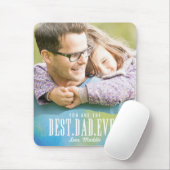 愛絵を描最高のパパEver Photo Mouse pad マウスパッド (マウス)