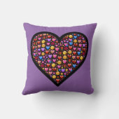 愛絵文字カスタマイズ クッション (裏面)