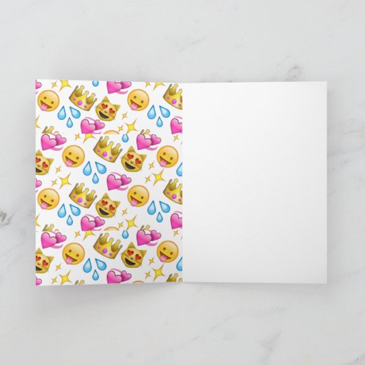 愛絵文字 カード (内部)