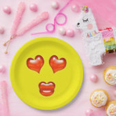 愛絵文字 ペーパープレート (パーティー)