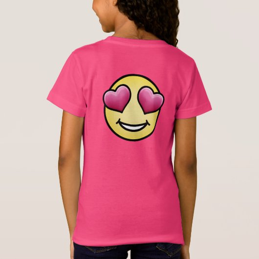 愛絵文字 Tシャツ (裏面)