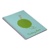 愛編み物のノート ノートブック (右側)