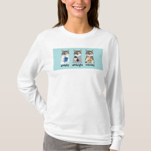 愛美the office cat long sleed tee tシャツ
