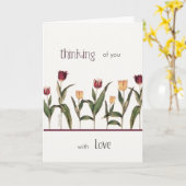 愛考えで、癌の勇気付けられる。 カード (黄色い花)