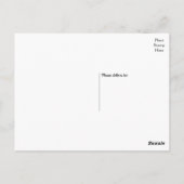 愛考えよ、あなた恋しく思よ結婚。 ポストカード (裏面)