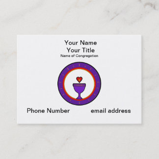 愛聖餐杯のカスタマイズ可能な名刺 名刺