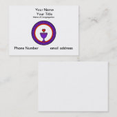 愛聖餐杯のカスタマイズ可能な名刺 名刺 (正面/裏面)