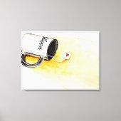 愛聞で キャンバスプリント (正面)