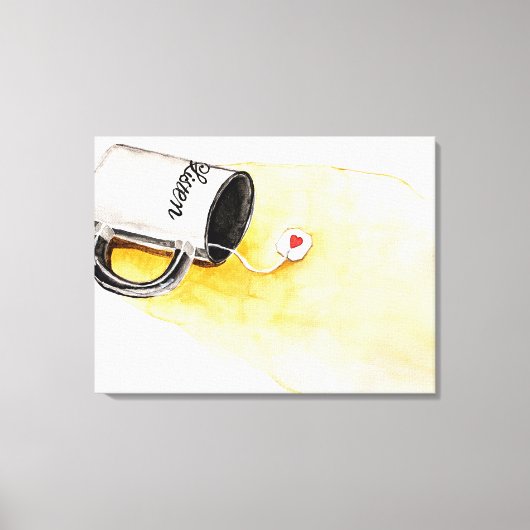 愛聞で キャンバスプリント (正面)