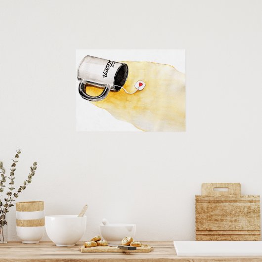 愛聞で ポスター (キッチン)