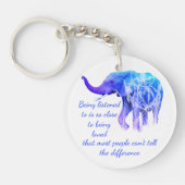 愛聞象の獣と同じこと キーホルダー (正面)