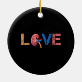 愛腎臓器腎臓学 セラミックオーナメント (裏面)