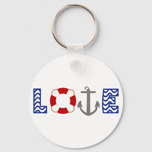 愛航海の キーホルダー (正面)