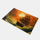 愛船アート ドアマット (アングル)