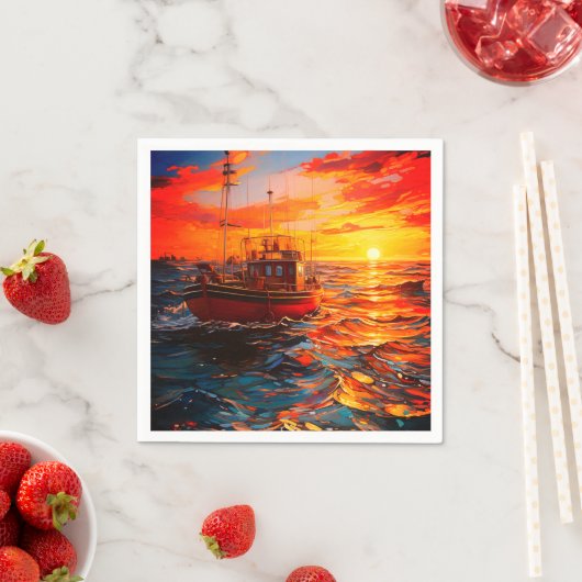 愛船 スタンダードカクテルナプキン (インサイチュ)